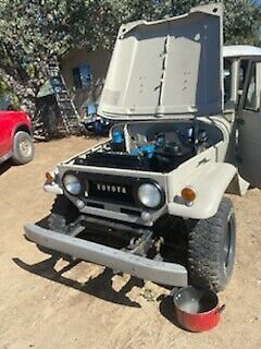 1970 toyota fj cruiser brown 4wd manual