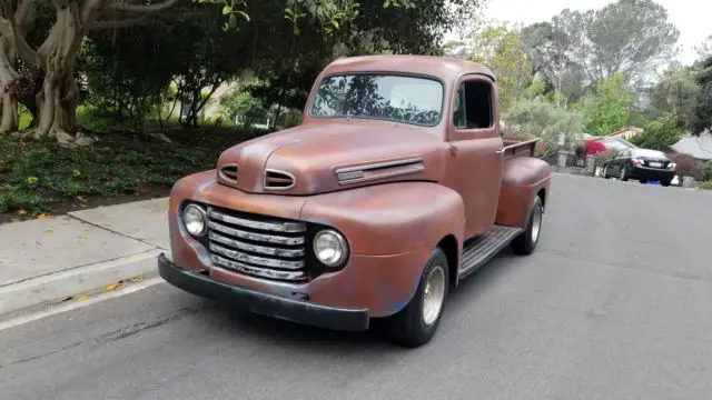 ford f1 short bed pickup 302 v8 auto hot rod patina cruiser vintage 1948