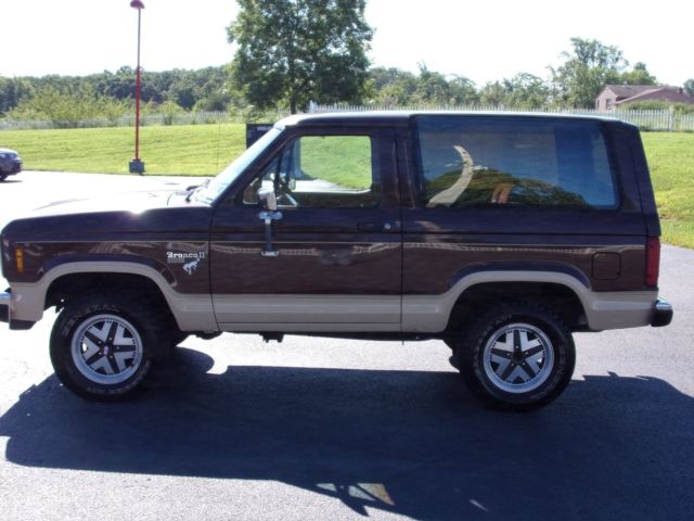 1986 ford bronco ii eddie bauer 2.9l