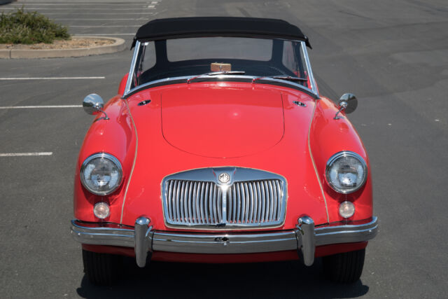 1957 mg mga 21553 miles red roadster 4-speed manual