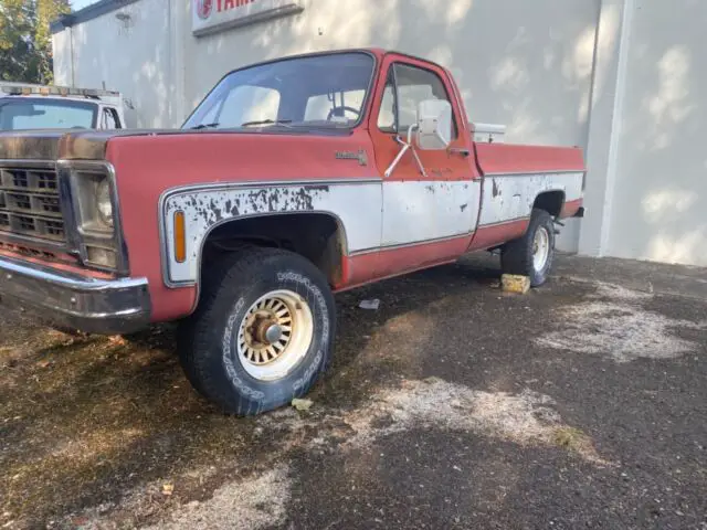 1979 chevrolet k10 scottsdale 4x4 long bed v8 automatic 129k original mi no rust