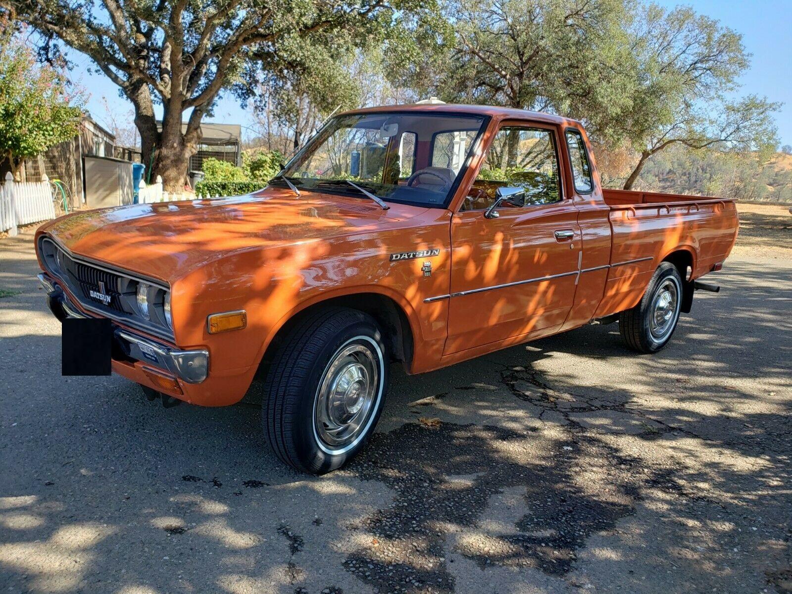 1978 datsun pickup beautiful unrestored original paint 37450 original miles