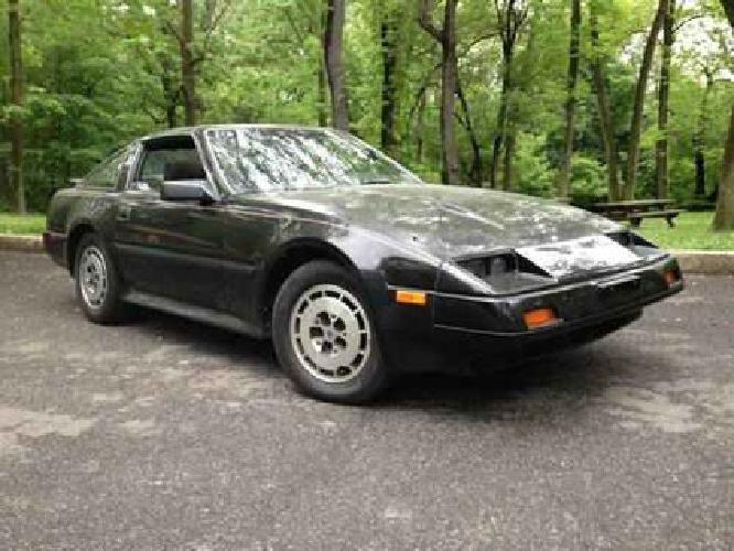 1986 nissan 300zx - black - 5speed in philadelphia, pa
