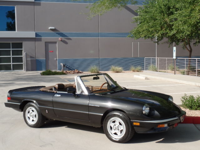 1984 alfa romeo spider veloce 36k original miles rust free beautiful must see!