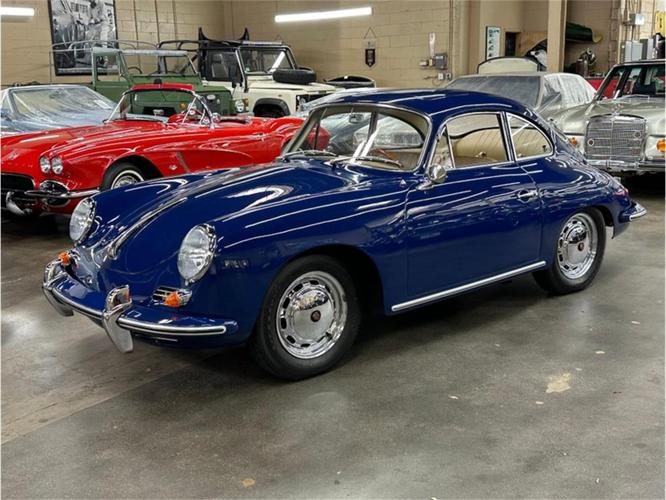 1963 porsche 356 in huntington station, new york