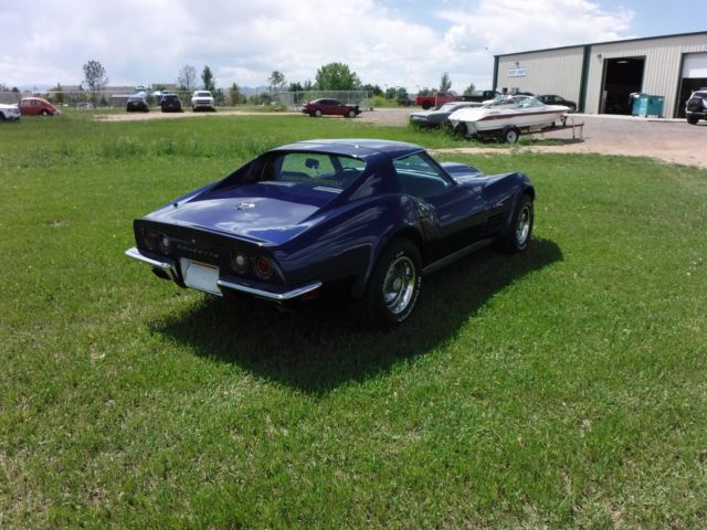1972 corvette 454 ls6 auto t top resto