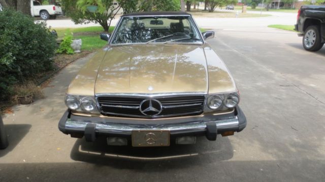 1982 mercedes benz 380sl convertible low miles