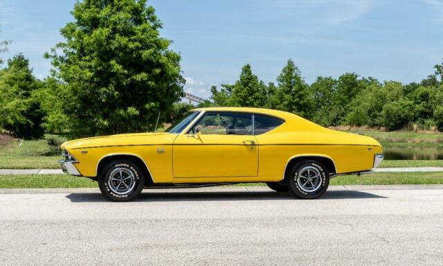 1969 chevrolet chevelle ss 396 big block 4 speed daytona yellow real ss