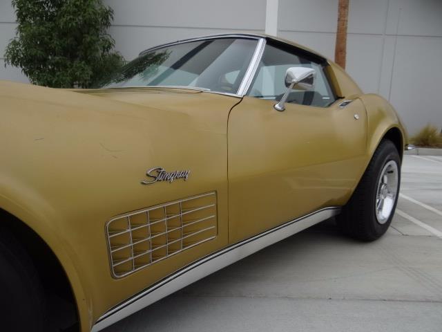 1971 chevrolet corvette 69810 miles war bonnet yellow v8 automatic