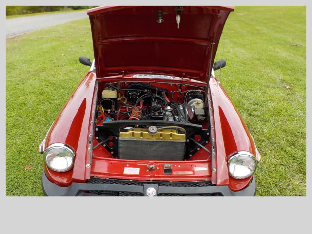 1975 mg mgb convertible no reserve