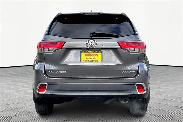 2018 toyota highlander xle