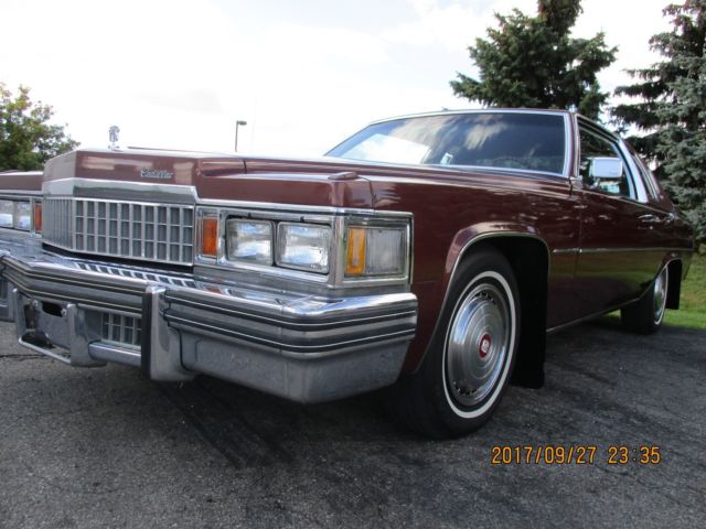 beautiful 1978 cadillac coupe deville 2dr 46,602 original miles! very clean!!!