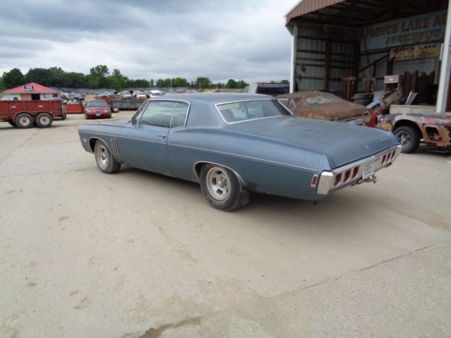 1968 chevrolet ss 427 custom coupe, one owner 4 spd, posi, 12 bolt