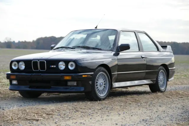 bmw m3, just restored - all bmw parts, diamond schwartz/tan, no modifications