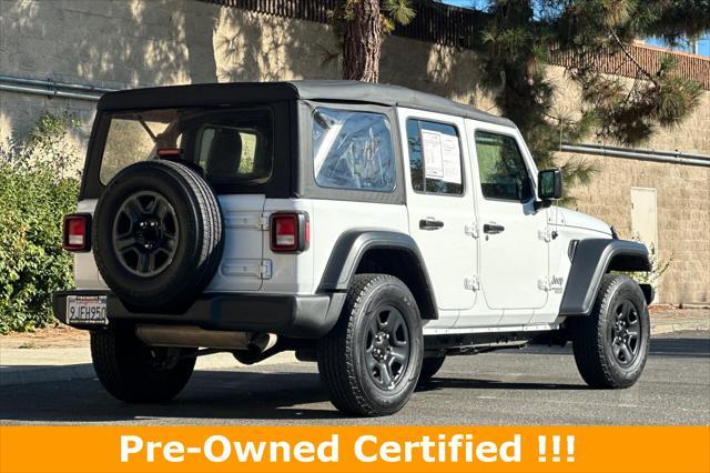 2019 jeep wrangler unlimited sport