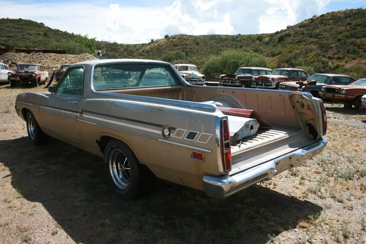 1970 ford ranchero loaded with options 351 4v ps, pdb, ac, hideaways, am/fm