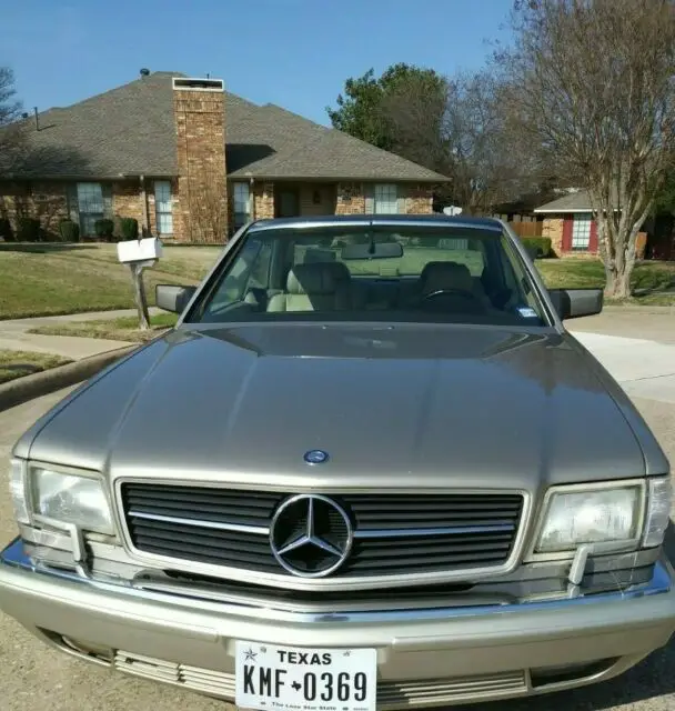 1988 mercedes benz 560sec v8, 2-door, lorinser wheels no reserve!
