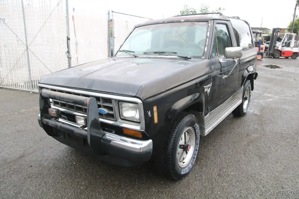 1987 ford bronco ii v6 2.9l manual no reserve