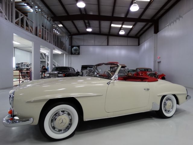 1961 mercedes-benz 190sl roadster, same owner for the last 25-years matching #s!
