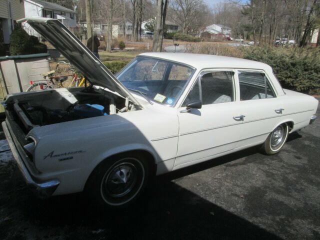1966 amc rambler american sedan 220 inline 6 3 speed manual