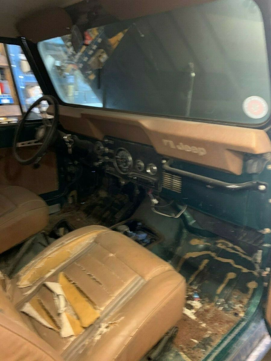 1980 jeep cj-7 golden hawk project