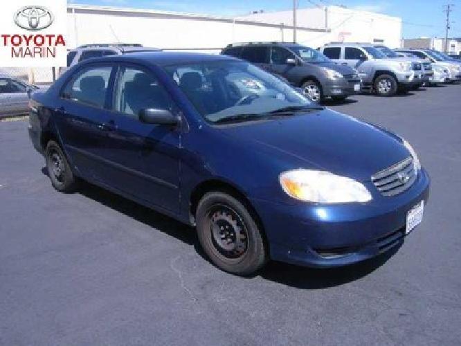 2004 toyota corolla ce..automatic in san rafael, ca