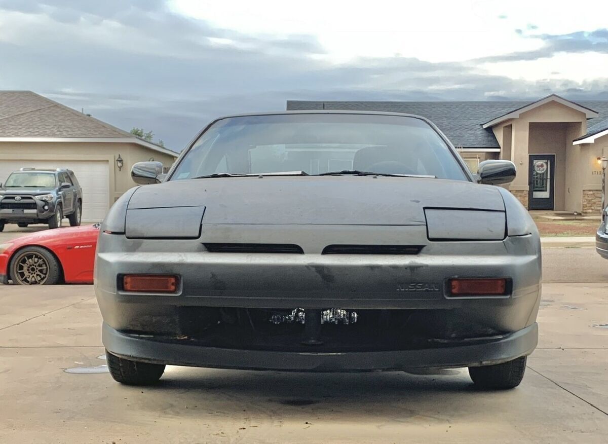 1990 *project* nissan s13 240sx slicktop rolling shell hatchback drift 4-lug