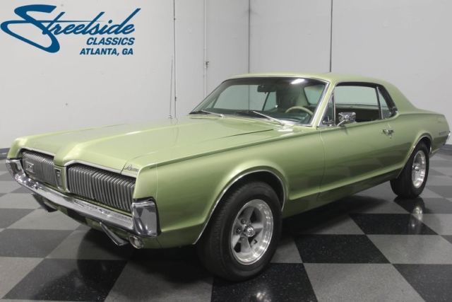 1967 mercury cougar 64288 miles green hardtop 289 v8 automatic