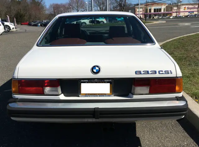 1984 bmw 633csi coupe - 5 speed manual - 82k mi - stunning!