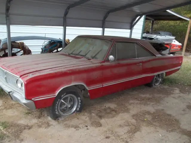"l@@k" 1967 dodge coronet 440 2 door ht automatic factory a/c car "no reserve"