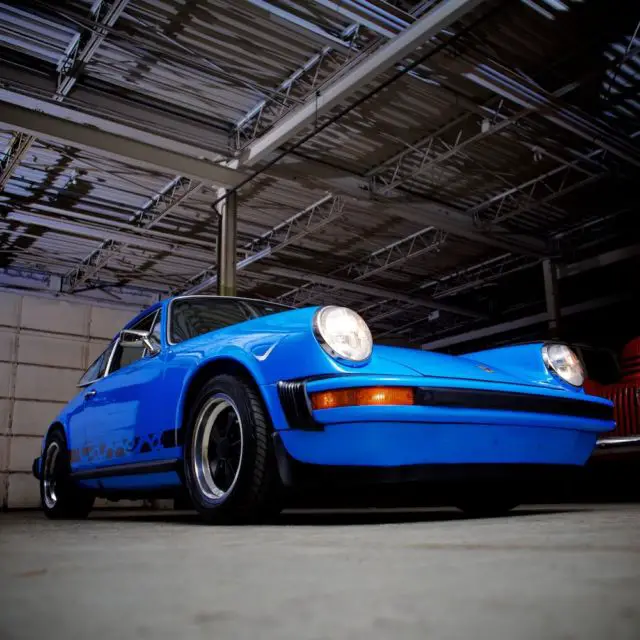 1974 porsche 911 carrera rs replica 2.7l with pmo carbs, mexico blue, documented