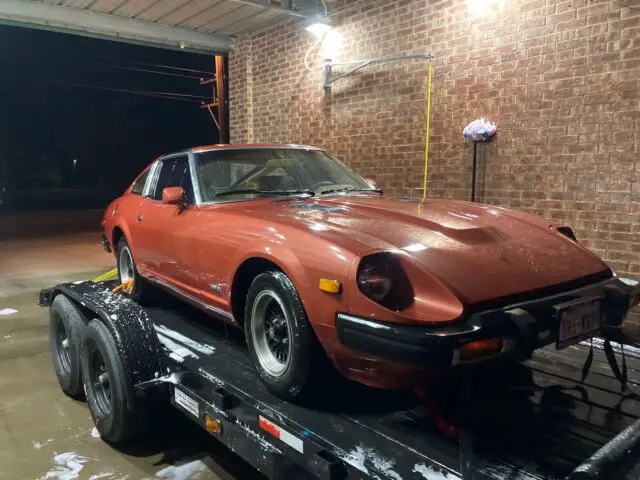 1980 datsun turbo 240z / 260z / 280z 280zx red rwd manual turbo 2 seater t top