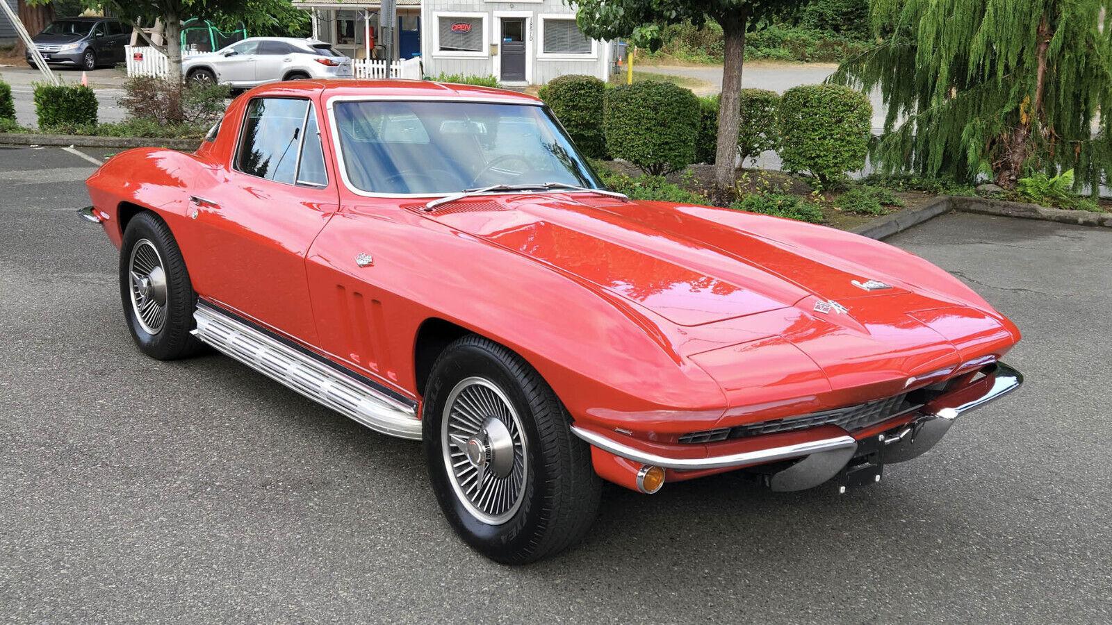 1966 chevrolet corvette coupe fastback loaded 17789 miles