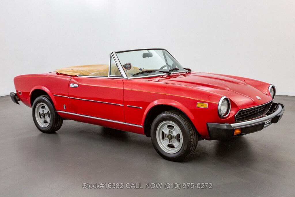 1981 fiat 124 sport spider 2000