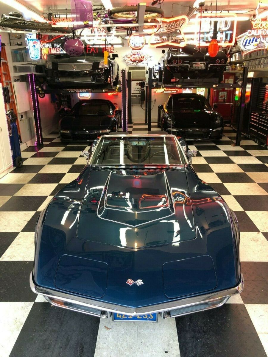 1972 chevrolet corvette lt-1, rare, california, tank sticker, matching #'s