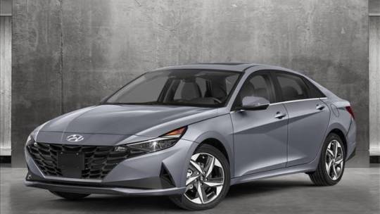 2023 hyundai elantra hybrid blue
