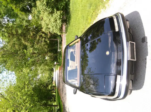 rare 1989 black buick reatta - gm - 70k low miles(mileage) - no reserve!