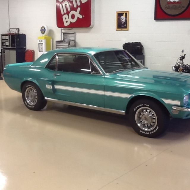 1968 mustang california special gulfstream aqua