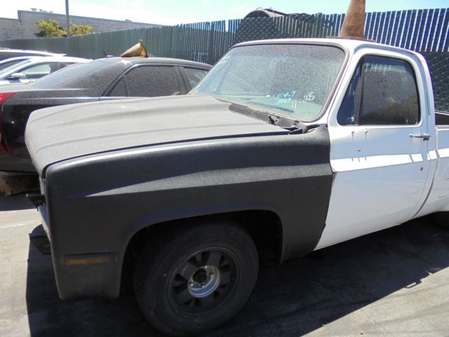 1984 chevy silverado run/drivesunfinished project police impound lien/sale as/is