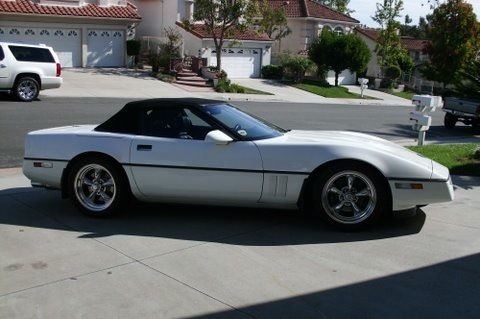 1972 and 1989 corvettes (two cars for one price!)
