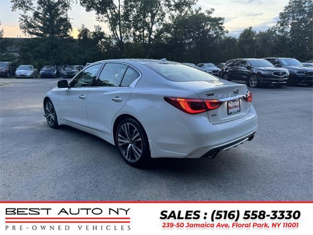 2021 infiniti q50 3.0t sensory