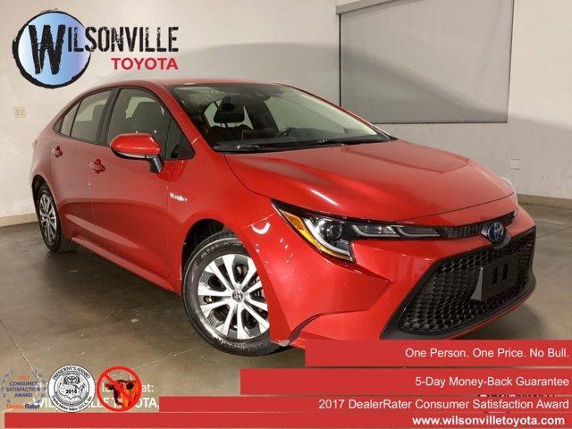 2021 toyota corolla hybrid le