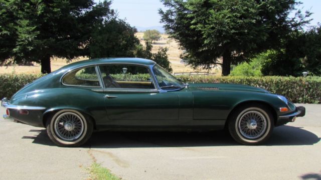 1973 jaguar xke 2+2 coupe all original matching #'s 40,771 orig miles