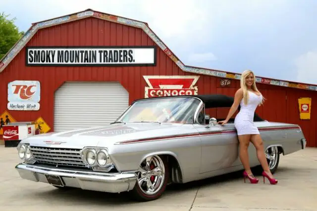 1962 chevrolet impala convertible alloways rod shop build 502 5speed ac show car