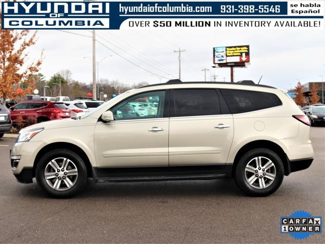 used 2016 chevrolet traverse fwd lt w/ 1lt columbia, tn 38401 for sale in columbia, tennessee