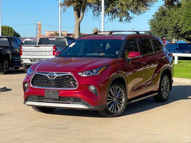2021 toyota highlander platinum