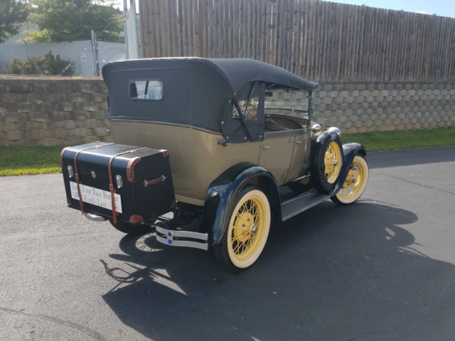 1928 ford model a, phaeton
