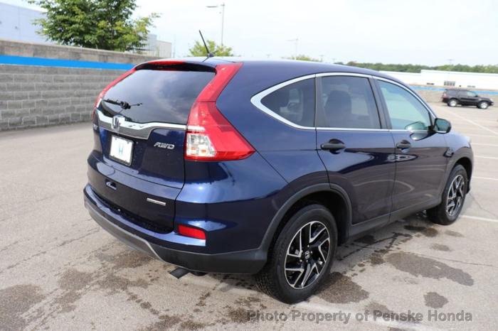 certified 2016 honda cr-v awd se indianapolis, in 46240 for sale in indianapolis, indiana