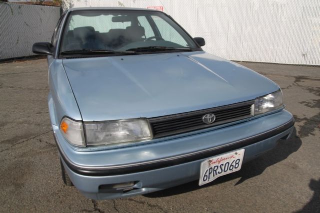 1991 toyota corolla dlx automatic 4 cylinder no reserve