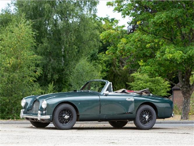 1955 aston martin db4 in astoria, new york